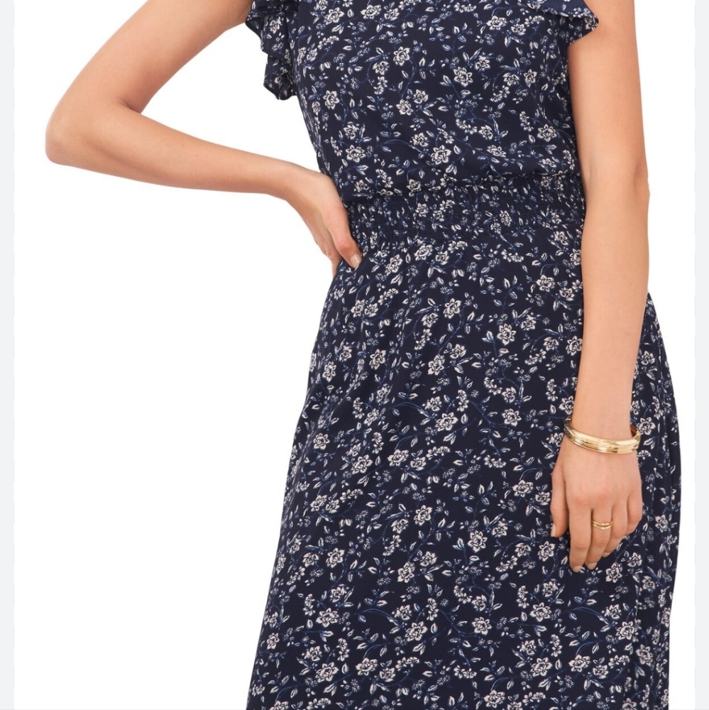 Floral mini dress